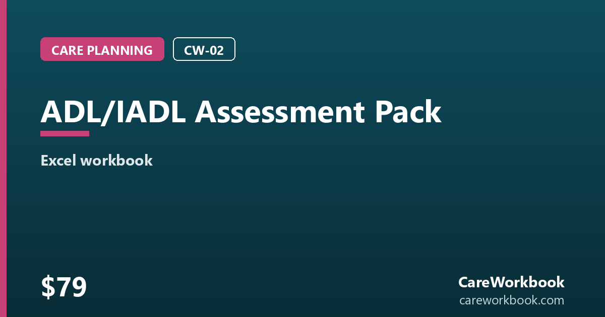 ADL/IADL Assessment Pack